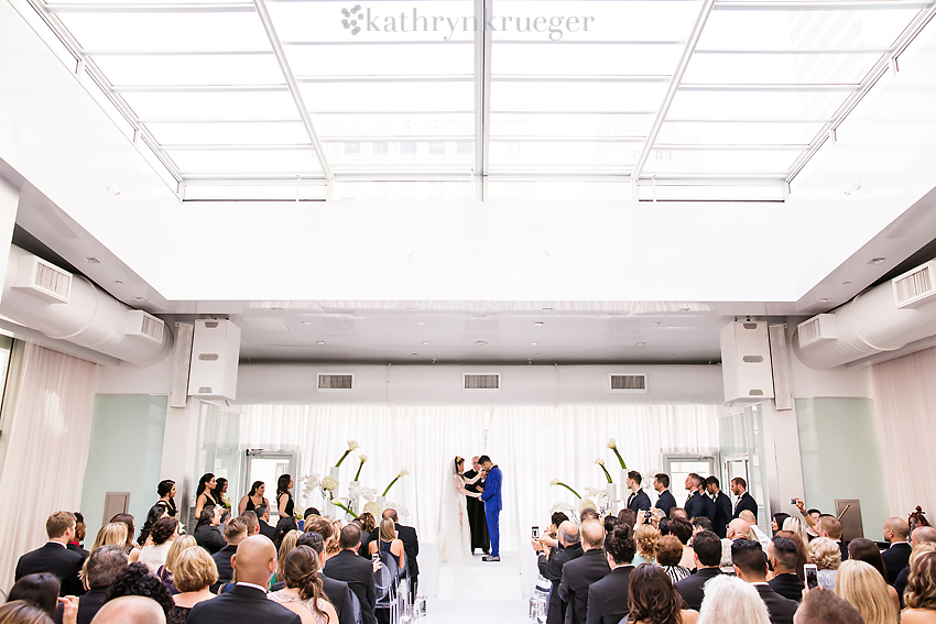 Wedding Ceremony at the Joule in Dallas, Texas