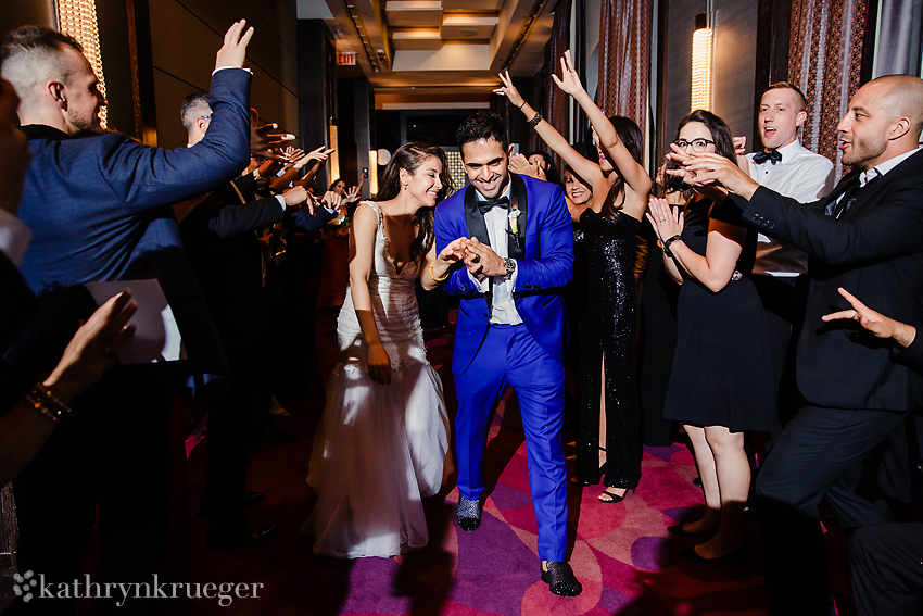 Bride and Groom exit