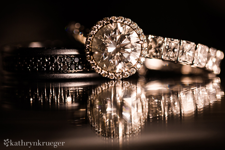 Big diamond wedding rings